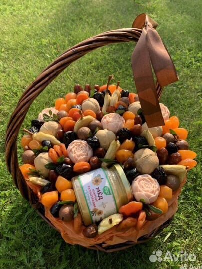 Съедобные букеты из сухофруктов. Мужской букет