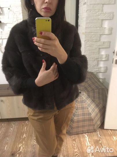 Шуба норковая новая