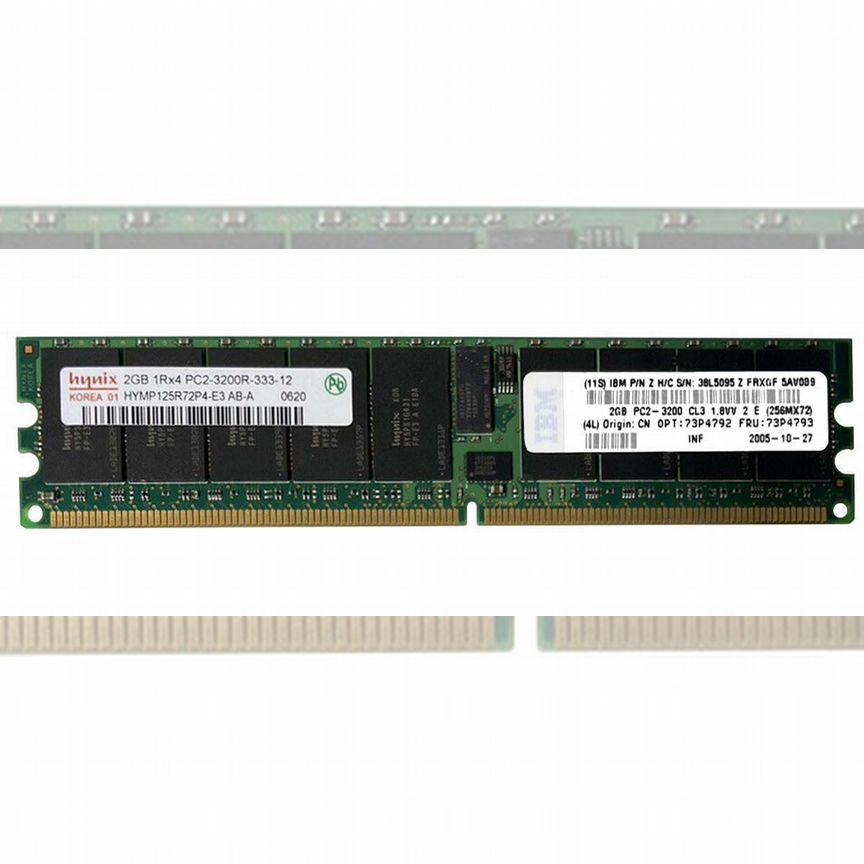[73P4793] Оперативная Память Ibm 38l5095 Ddr2 2gb 73p4793