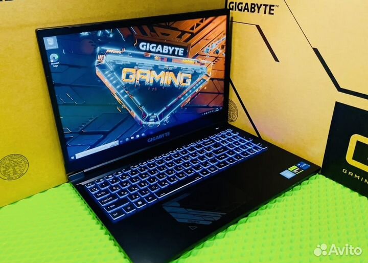 Новый Ноутбук gigabyte i5-12500H/RTX4060 8Gb