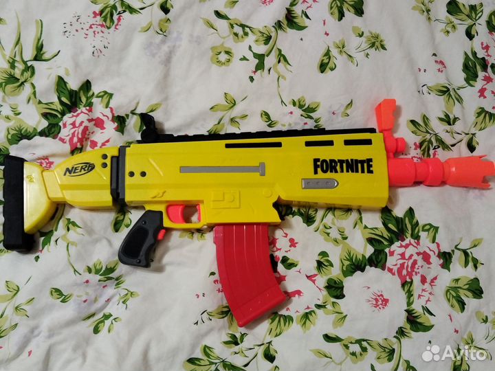 Бластер nerf fortnite
