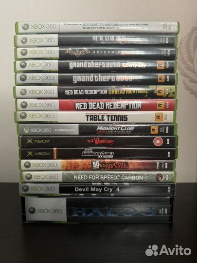 Xbox 360 xbox original игры диски