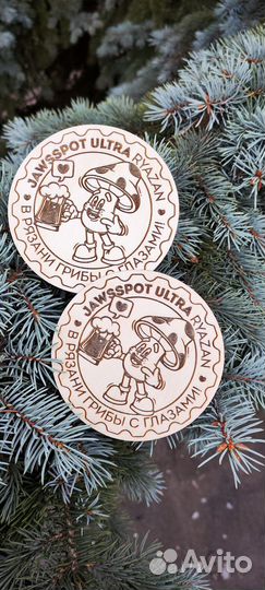 Бирдекели на заказ подставка под стаканы