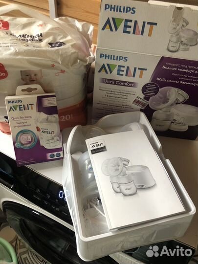 Молокоотсос электрический новый