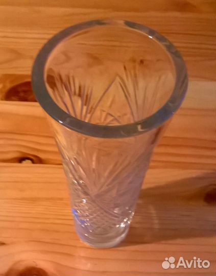 Хрустальная ваза