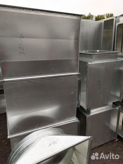 Воздуховоды из оцинкованной стали