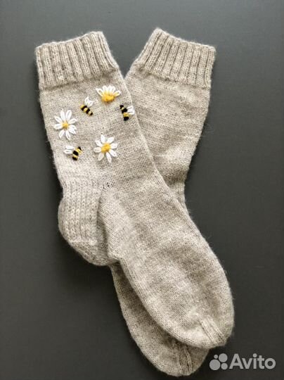 Носки вязаные ручной работы