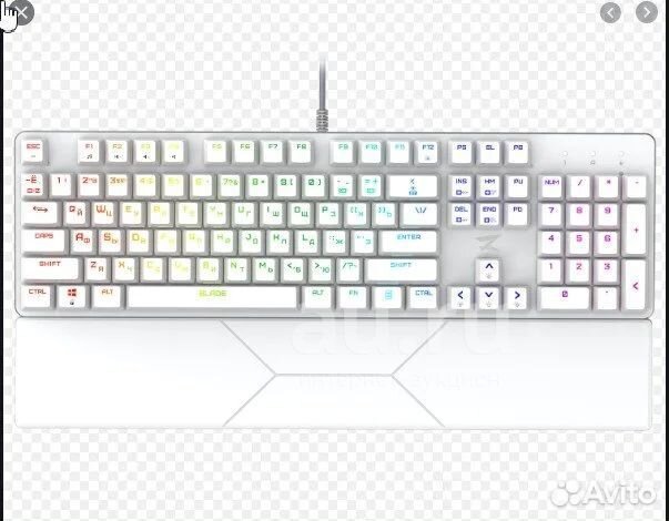 ZET gaming blade optical white