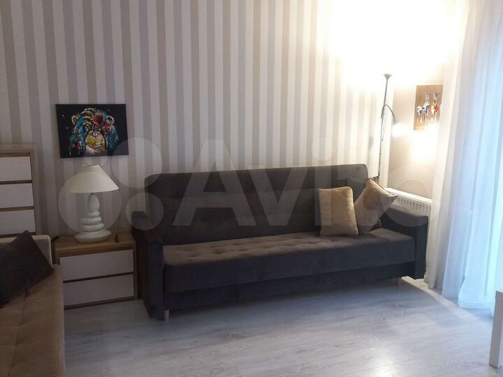 1-к. квартира, 37 м², 2 кровати