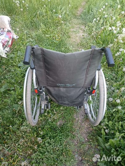 Инвалидная коляска складная бу