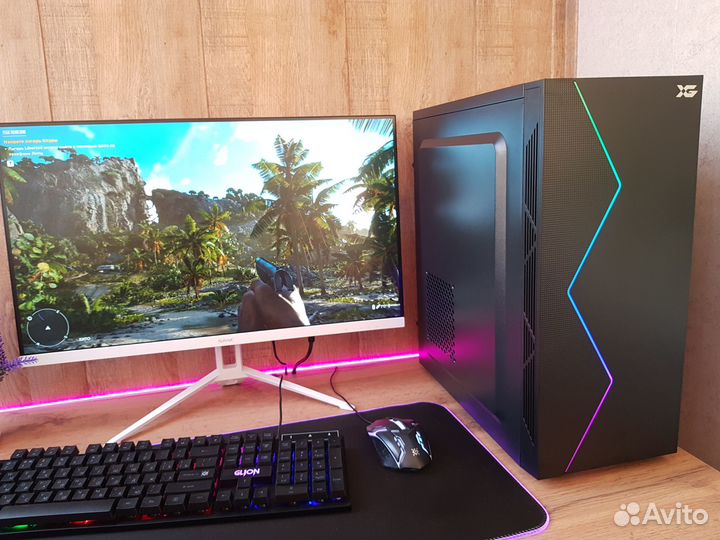 Мощный пк Intel 10/20 ядер/32gb/RX 580 8gb/SSD 480