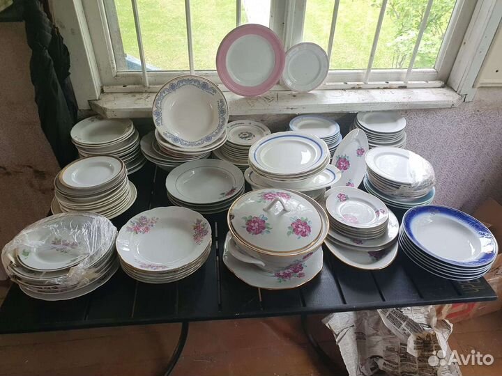 Посуда тарелки фарфор керамика фаянс