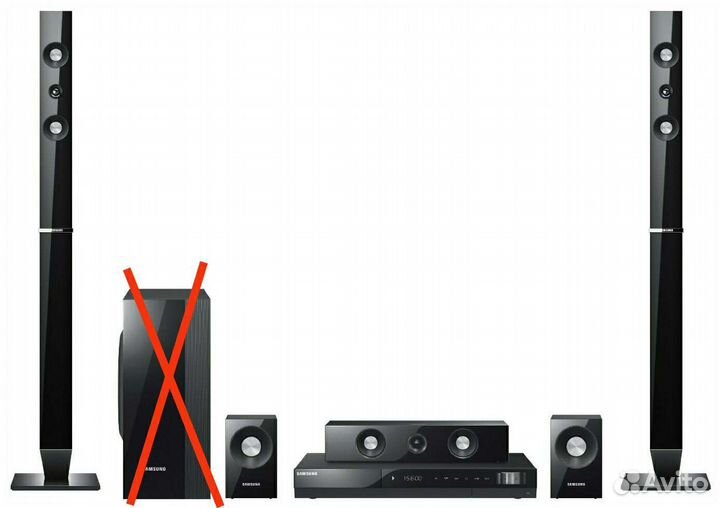 Домашний кинотеатр 5.1 Samsung HT-C553