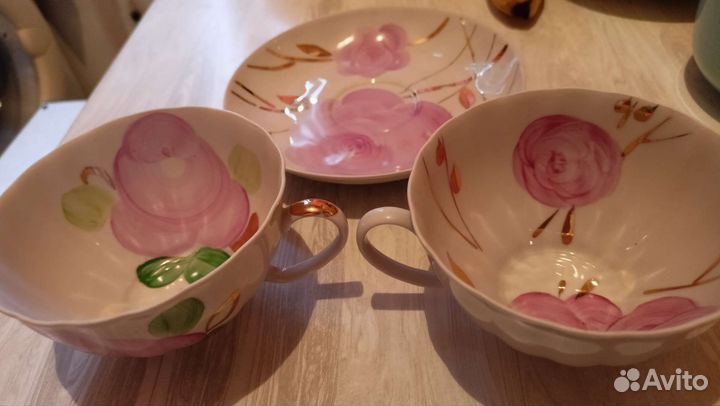 Чайная пара фарфор Дулево