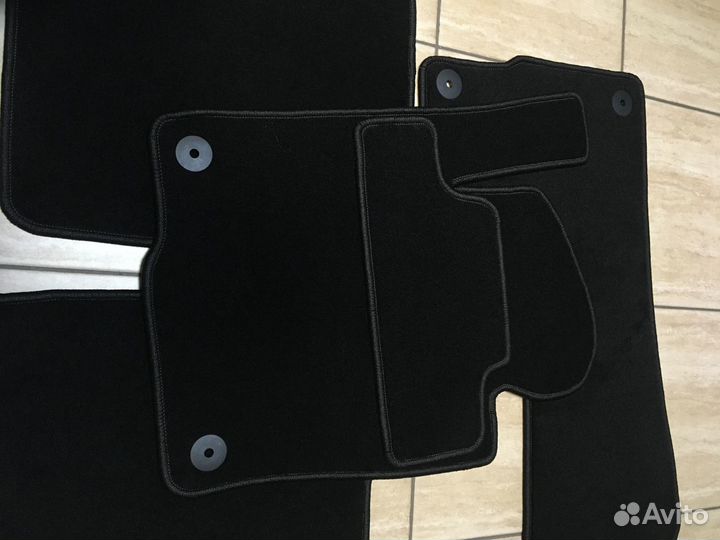 Автоковрики велюровые для Фольксваген Пассат Преми