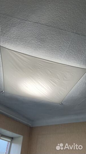 Светильник -люстра из ткани 150х150 см