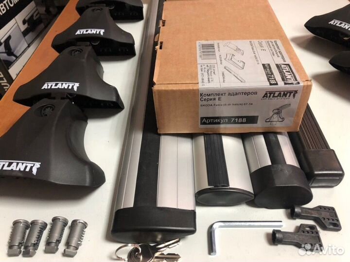 Багажник Skoda Fabia 07-14