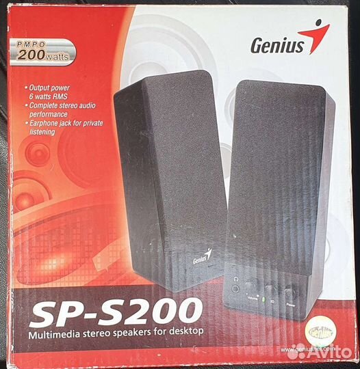 Компьютерные колонки SP-S200 Genius
