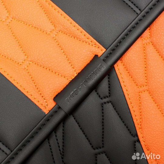 Коврики BMW X5 с оранж вставками Bmw