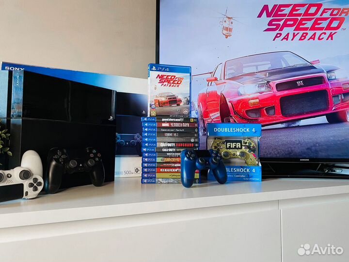 Sony Playstation 4 2тб игр рст