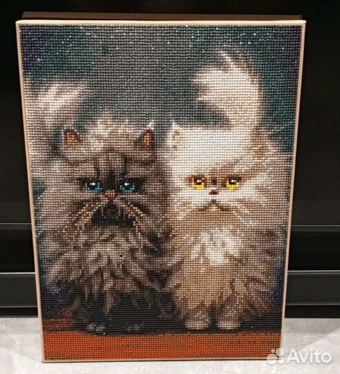 Картина алмазная мозаика в сборе