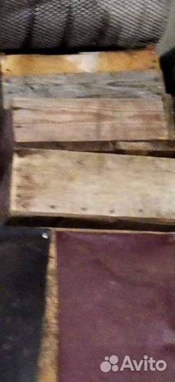 Четыре ящика и стаканчики для рассады