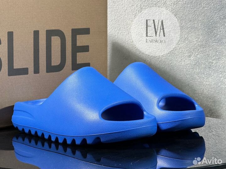 Тапочки Adidas Yeezy Slide Azure