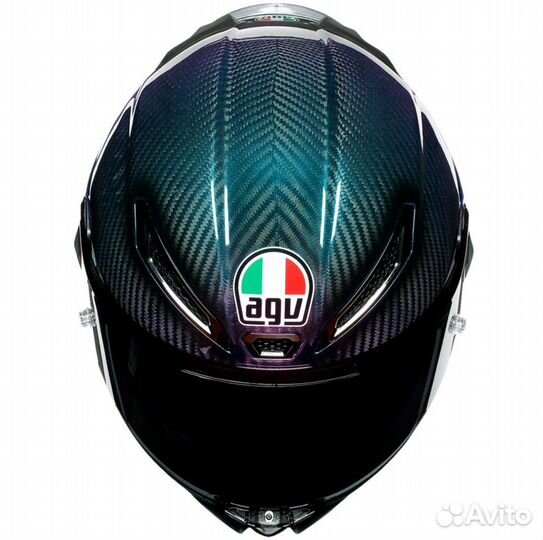 Шлем AGV pista GP RR iridium carbon