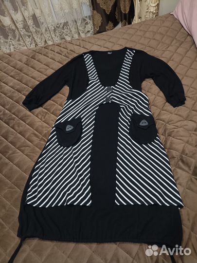 Платье трикотажное женское р.50-54