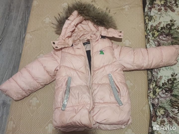 Зимний комбинезон для девочки 116 122