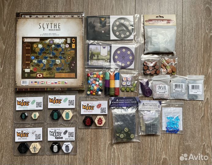 Промо и компоненты для настольных игр