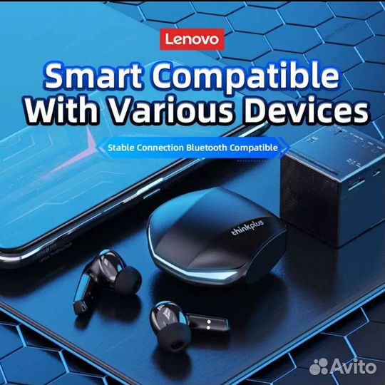 Беспроводные наушники Lenovo GM2 Pro