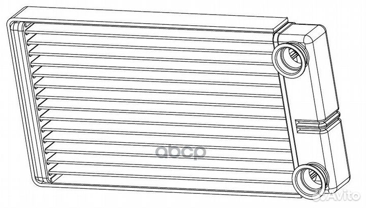 Радиатор отоп. алюм. для а/м УАЗ 3163 Патриот