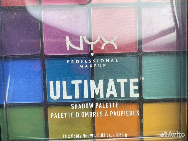 Продам палетку Nyx Professional Makeup Ultimate