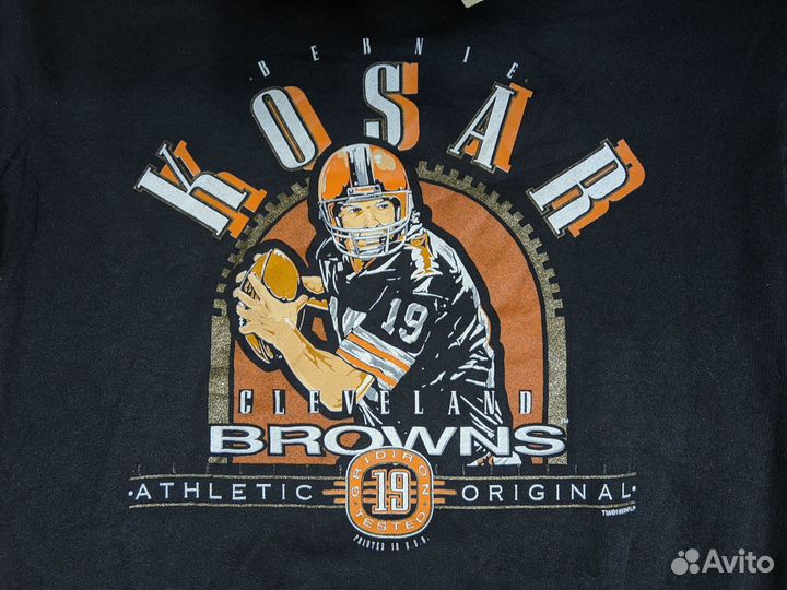 Винтажный свитшот Delta NFL 1993 L\XL новый