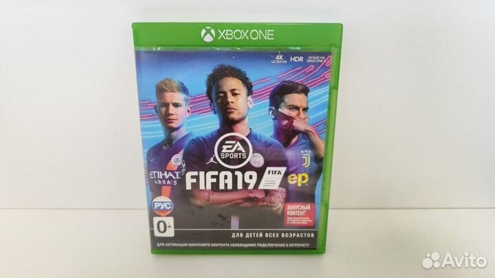 Fifa 19 (xbox one) диск