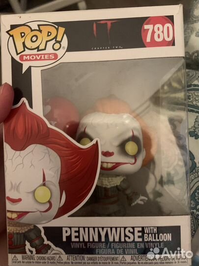 Игрушстатуэтка, фигурка клоуна pop оригинальная