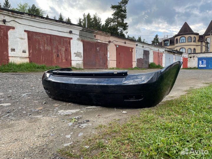 Бампер приора задний седан