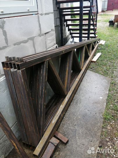 Фермы металлические для навеса