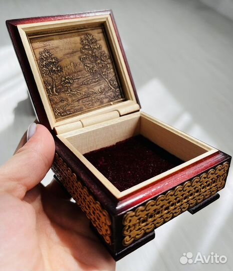 Шкатулка дерево 