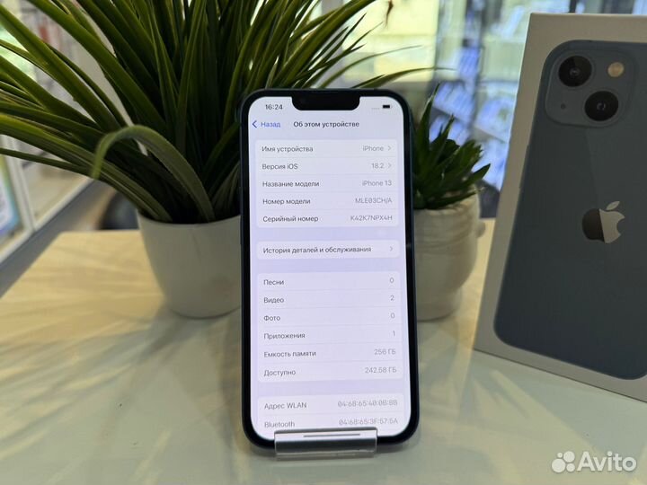 iPhone 13, 256 ГБ