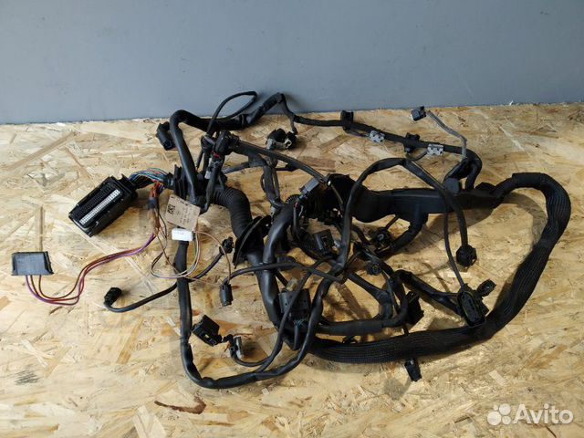 Проводка двигателя Mercedes E-Class W211 OM642