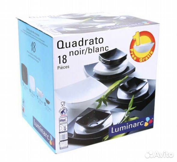 Набор столовой посуды luminarc на 6 персон