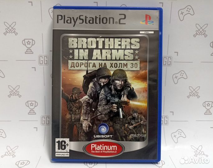 Brothers in Arms Road to Hill 30 для PS2
