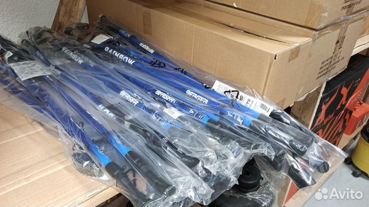 Палки для скандинавской ходьбы berger Rainbow