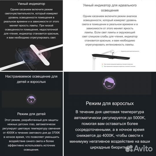 Настольная лампа xiaomi Desk yeelight V1 Pro