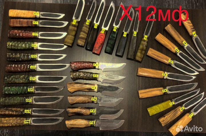 Якутский нож х12мф самодельный М24