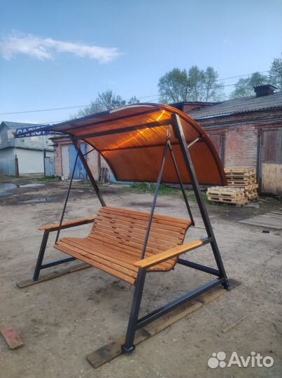 Качель лофт на дачу