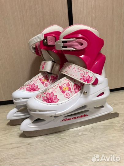 Коньки для девочки раздвижные 30 33