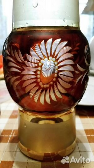 Графин и 4 рюмки,Богемия,Чехия